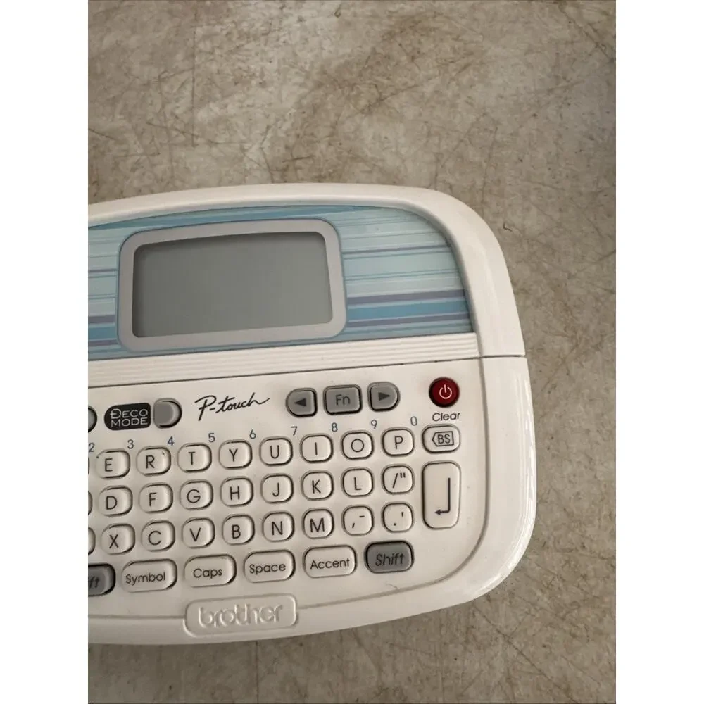 Brother P-Touch Personal Label Maker Electronic Labeling System Model PT-90 Gray